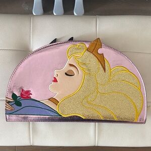 Disney Aurora Pink and Gold Clutch